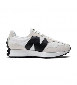 Buy New Balance Leather trainers 327 grey