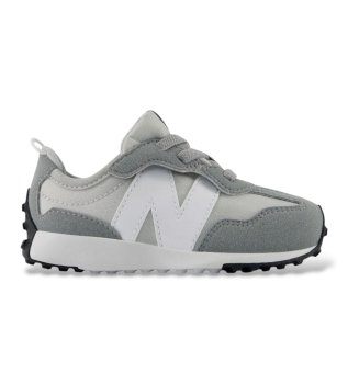 Chaussures en cuir 327 New-B Hook & Loop grises