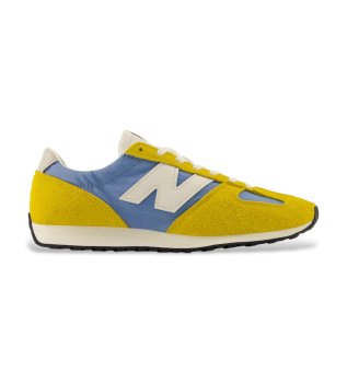 Zapatillas de piel 471 amarillo
