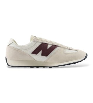 Beige leather trainers 471