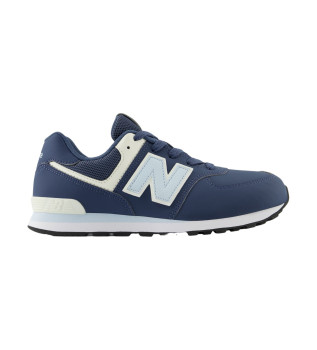 Cuir Sneakers 574 Core navy