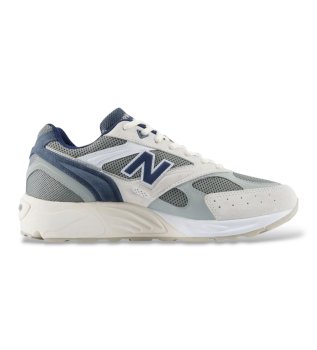 Sapatilhas de pele 880R bege