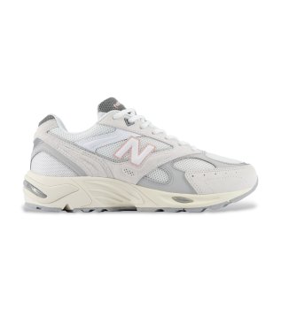 Sapatilhas de pele 880R cinzentas