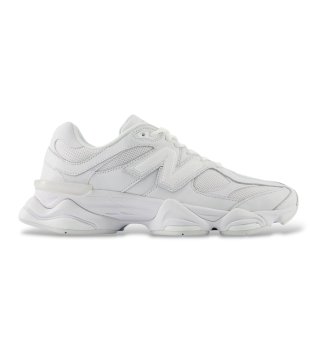 Zapatillas de piel 9060 blanco