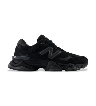 Baskets en cuir 9060 noir