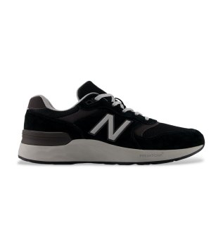 Fresh Foam X Walking 880 v7 Laufschuhe aus Leder, schwarz
