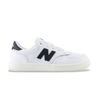 White T500 Lace leather sneakers