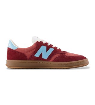 Zapatillas de piel T500 Granate