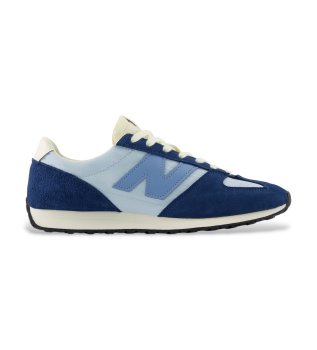 Leren sneakers 471 blauw