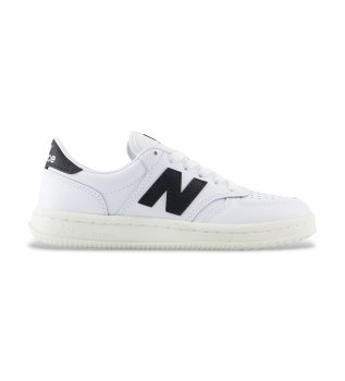 White leather T500 Lace sneakers