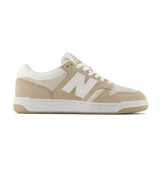 Leather Sneakers 480 beige