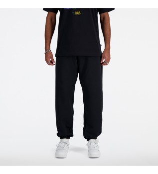 Jogger Sport Essentials Pantalon de jogging en polaire noir