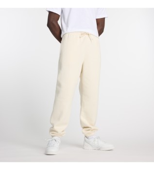 Sport Essentials Fleece-Joggerhose beige