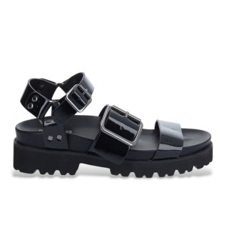 Open Sandals black