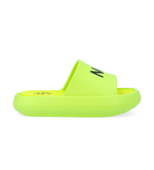 Chinelos de dedo Clover clog verde