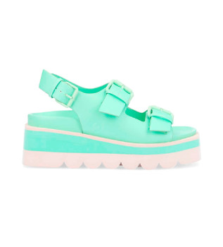 Turkizni sandali z zaponko julija