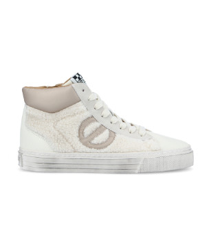 Turnschuhe Strike hoch beige