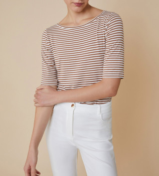 T-shirt Eleonor brown