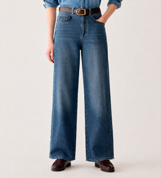 Jean Puddle bleu