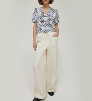 Beige Torbole trousers