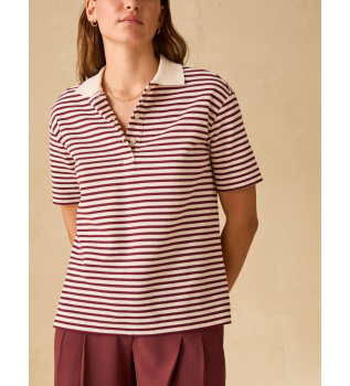 Pbbfebe brown polo shirt