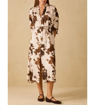 Pbbboario Kleid mit Tiermuster