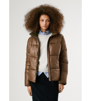Manteau court brun de Sussy