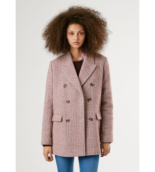 Manteau Salom rose