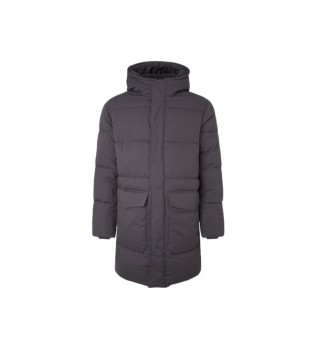 Parka Brad czarno-biała