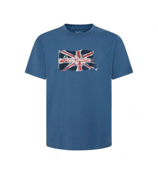 Clag marinblå T-shirt