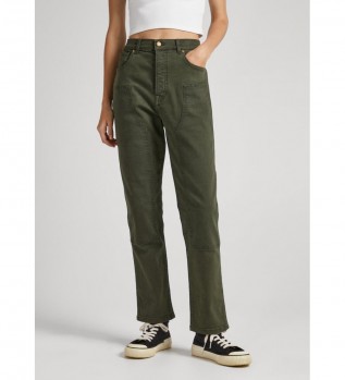Pantalones Celyn Work verde