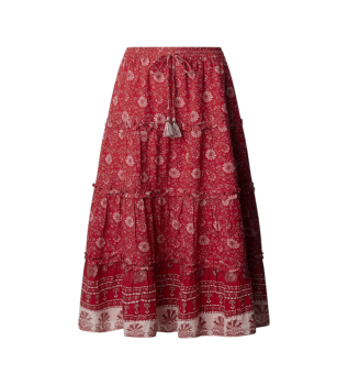 Candela skirt red