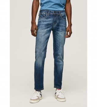 Jeans Hatch niebieski