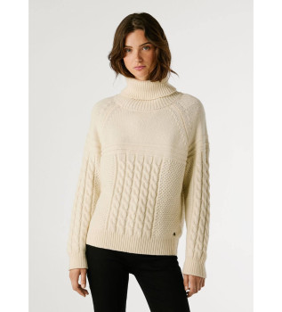 Pull Caresse blanc cass�