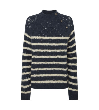 Hela marinebl� tr�je