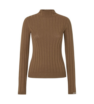 Pull Izabel Turtle marron