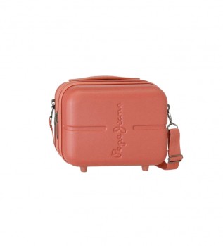 Trousse de toilette rigide orange