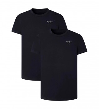 Pacote 2 T-shirts Basic black