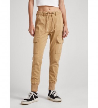 Pantalon de jogging New Crusade Beige
