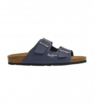 Comprare Pepe Jeans Sandali anatomici Navy Double Chicago