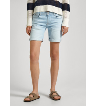 Bl� smalle shorts