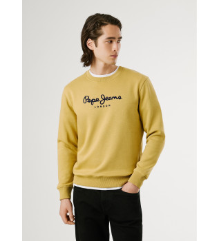 Sweatshirt Macbeth Plain jaune