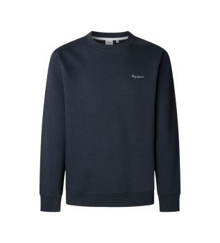 Sweatshirt Macbeth Small Logo navy