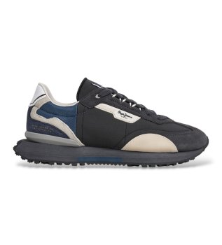 Zapatillas de piel Archer Bold gris