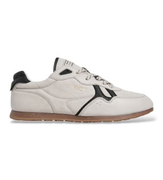 Baskets en cuir Daze Basic blanches
