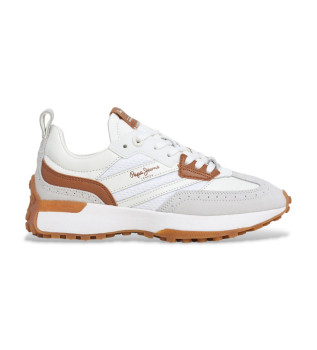 Skórzane trampki Lucky Class białe