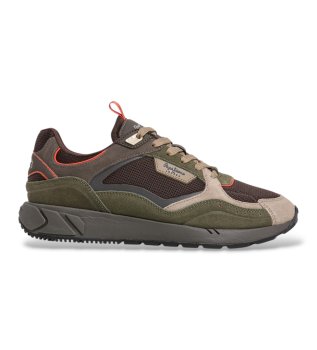 Zapatillas de piel Marlon verde