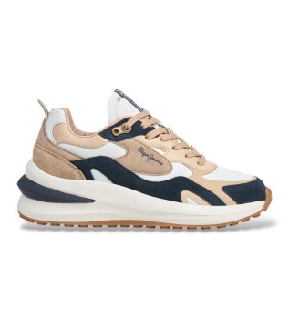 Winslow Earth beige leather sneakers