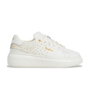 Yara Sweet Leather Sneakers branco