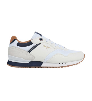 Buy Pepe Jeans London Court Sneakers white